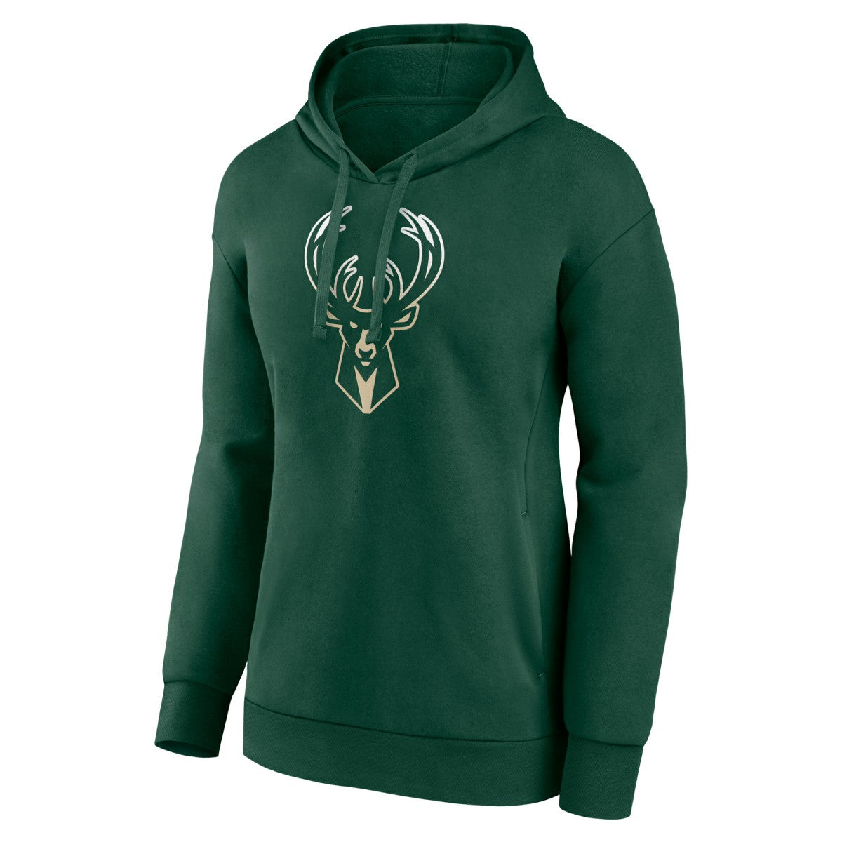 Milwaukee Bucks Women's Gradient Logo Pullover Hoodie Discount