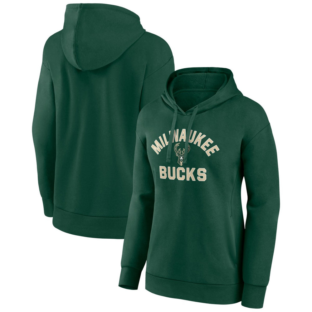 Milwaukee Bucks Women's Overtime Pullover Hoodie Discount