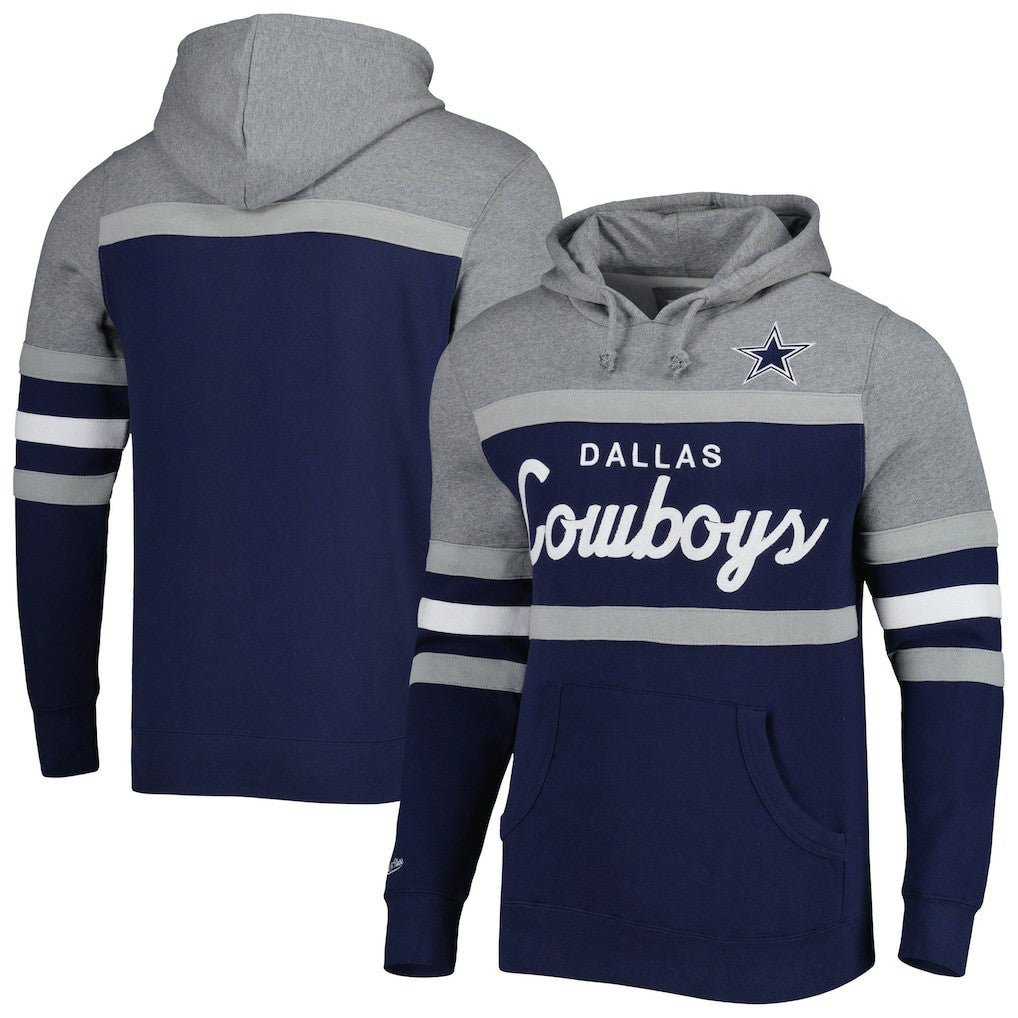 Dallas Cowboys Mitchell & Ness Head Coach Pullover Hoodie