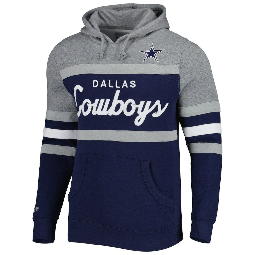 Dallas Cowboys Mitchell & Ness Head Coach Pullover Hoodie