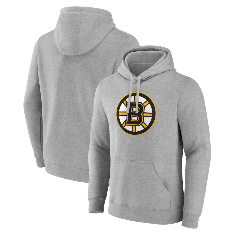 Boston Bruins Fanatics Primary Logo Pullover Hoodie Discount