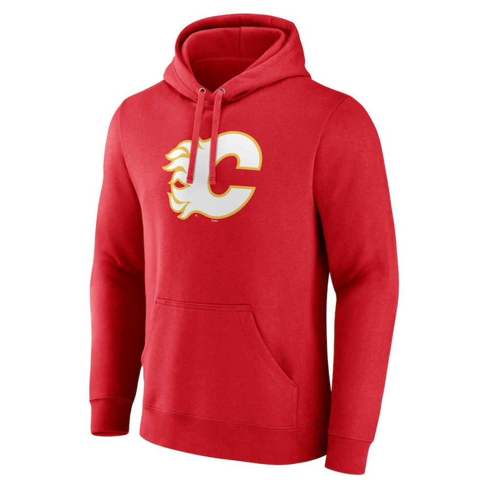 Calgary Flames Fanatics Primary Team Logo Pullover Hoodie Discount