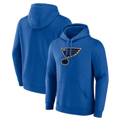 St. Louis Blues Fanatics Primary Logo Pullover Hoodie Outlet