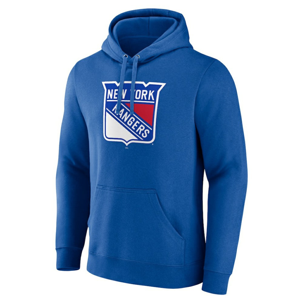 New York Rangers Fanatics Primary Logo Pullover Hoodie For Sale
