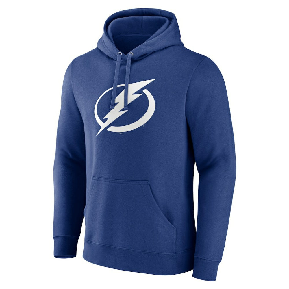 Tampa Bay Lightning Fanatics Primary Logo Pullover Hoodie On Sale