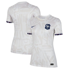 France Women's National Team Women's 2023 Away Stadium Replica Jersey White - Nike