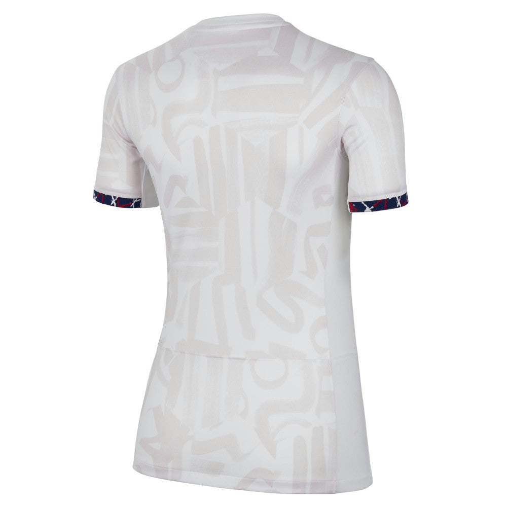 France Women's National Team Women's 2023 Away Stadium Replica Jersey White - Nike