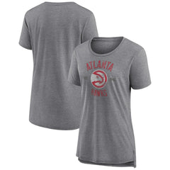 Atlanta Hawks Women's Heritage Tri-Blend T-Shirt Discount