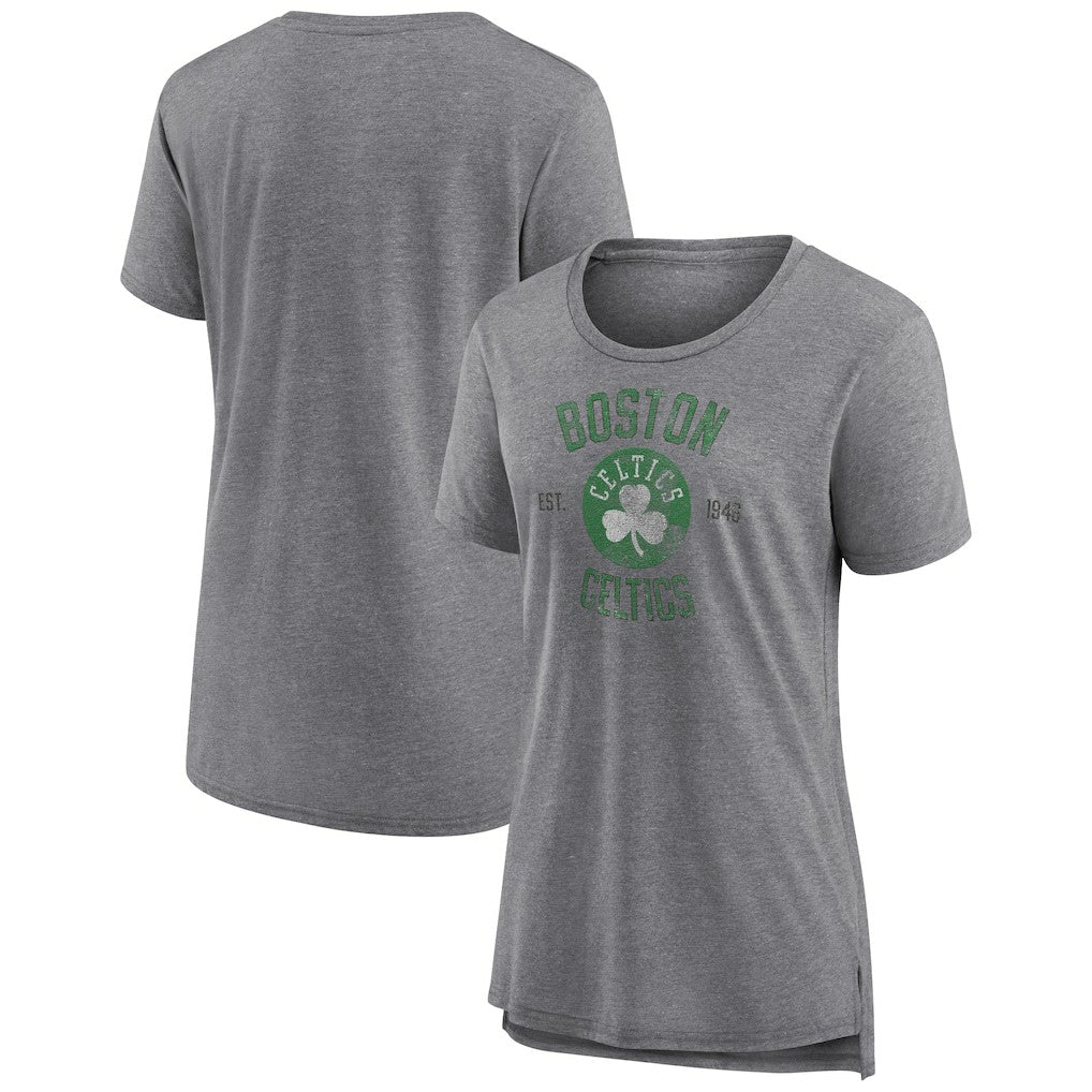 Boston Celtics Women's Heritage Tri-Blend T-Shirt On Sale