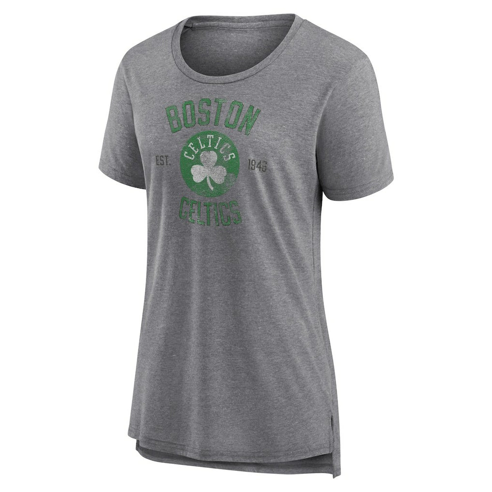 Boston Celtics Women's Heritage Tri-Blend T-Shirt On Sale