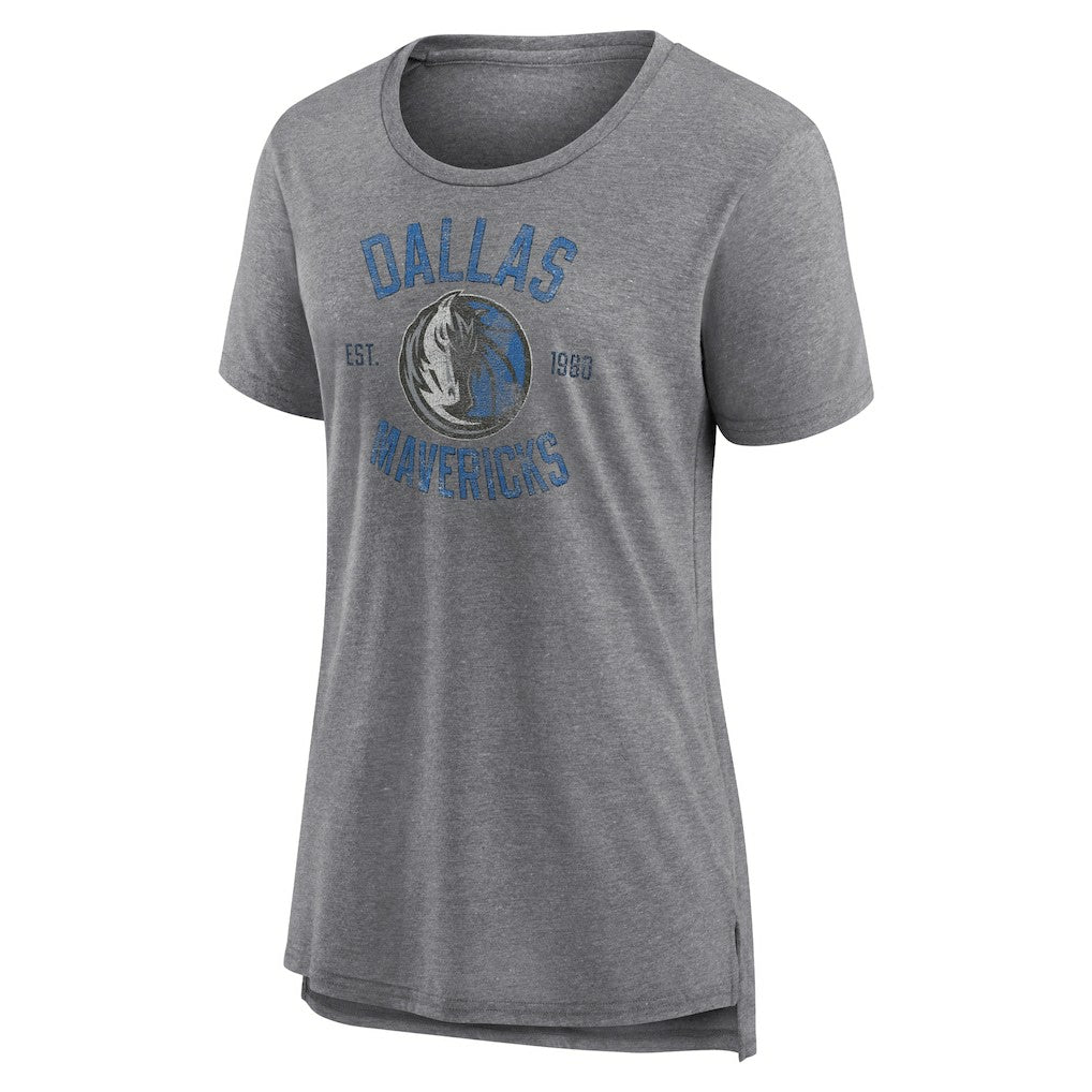 Dallas Mavericks Women's Heritage Tri-Blend T-Shirt sale Online