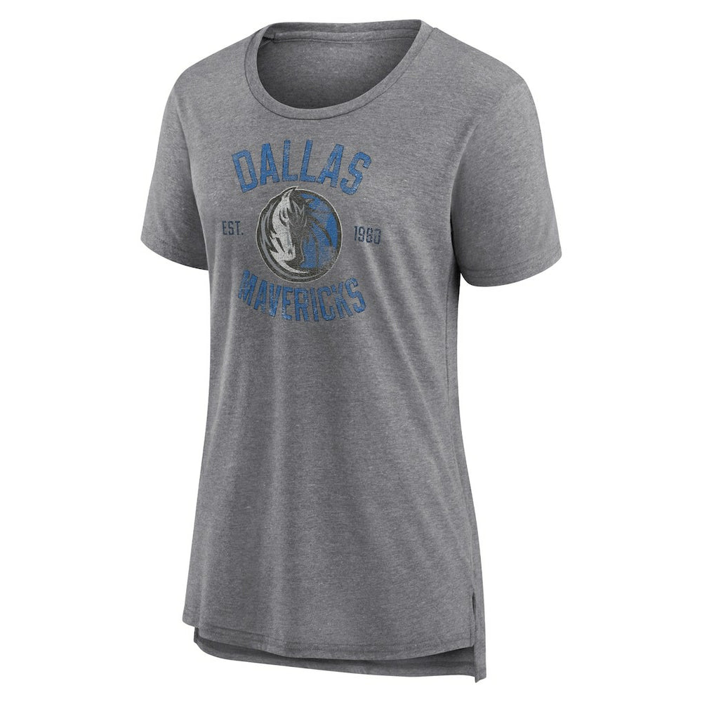 Dallas Mavericks Women's Heritage Tri-Blend T-Shirt sale Online