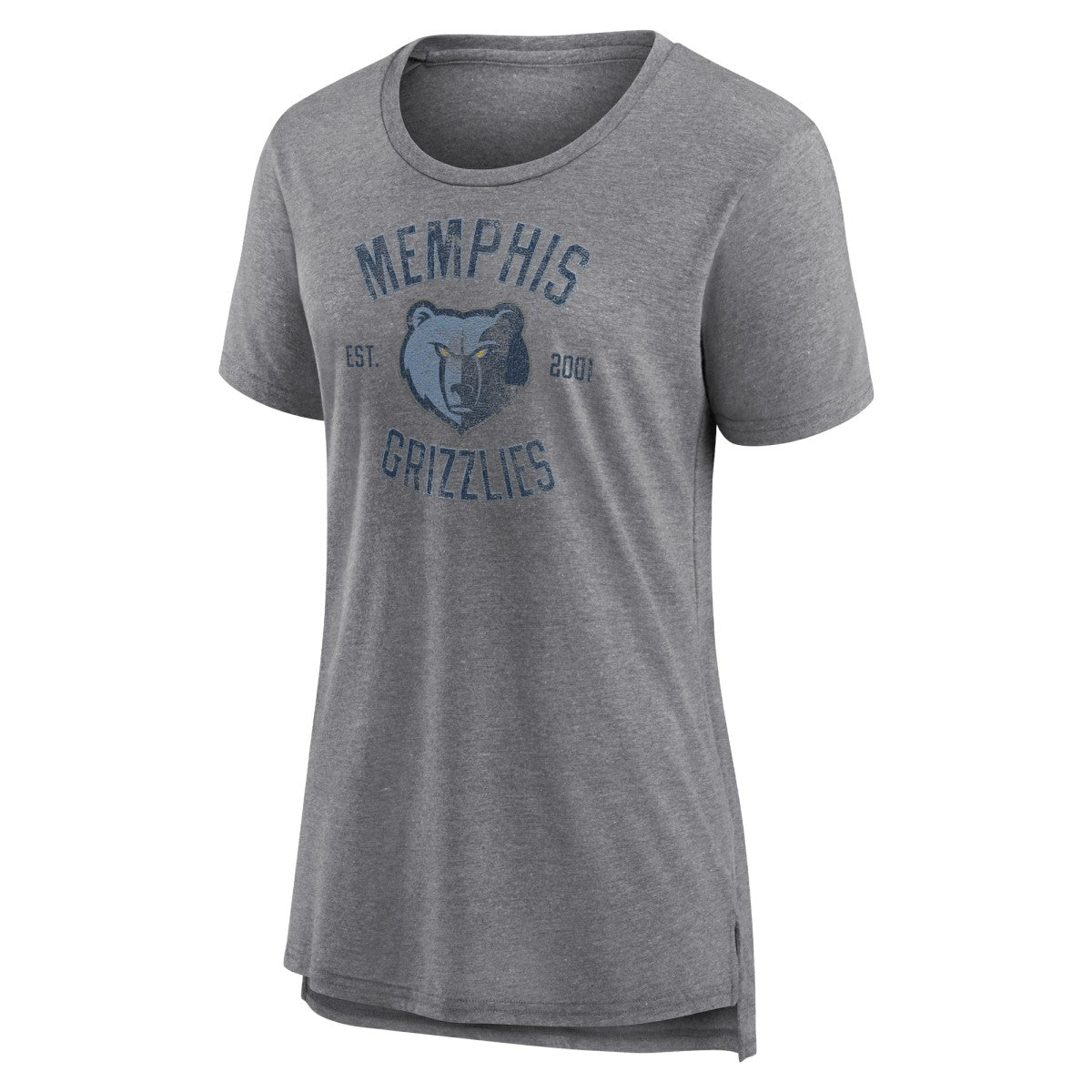 Memphis Grizzlies Women's Heritage Tri-Blend T-Shirt Outlet