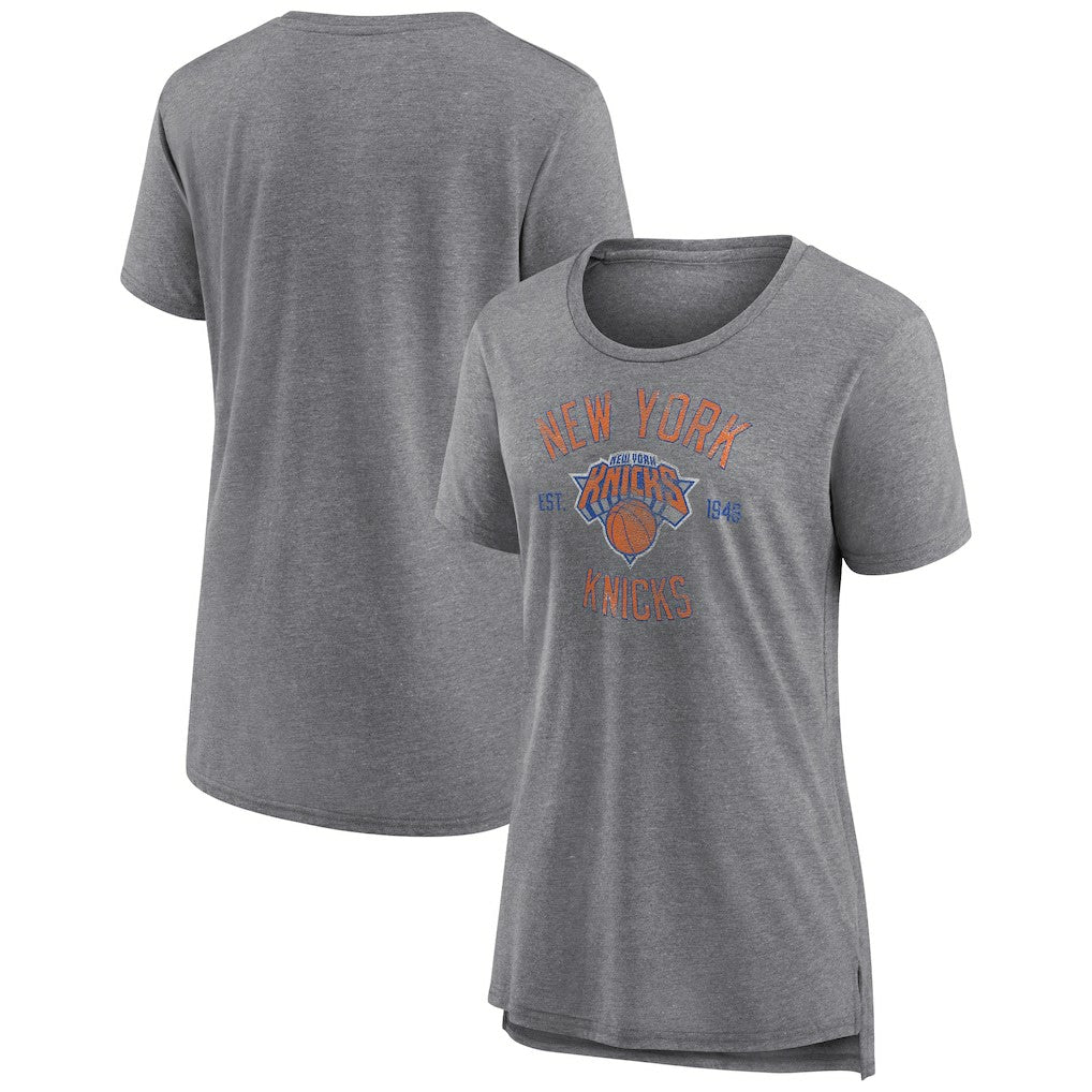 New York Knicks Women's Heritage Tri-Blend T-Shirt Online