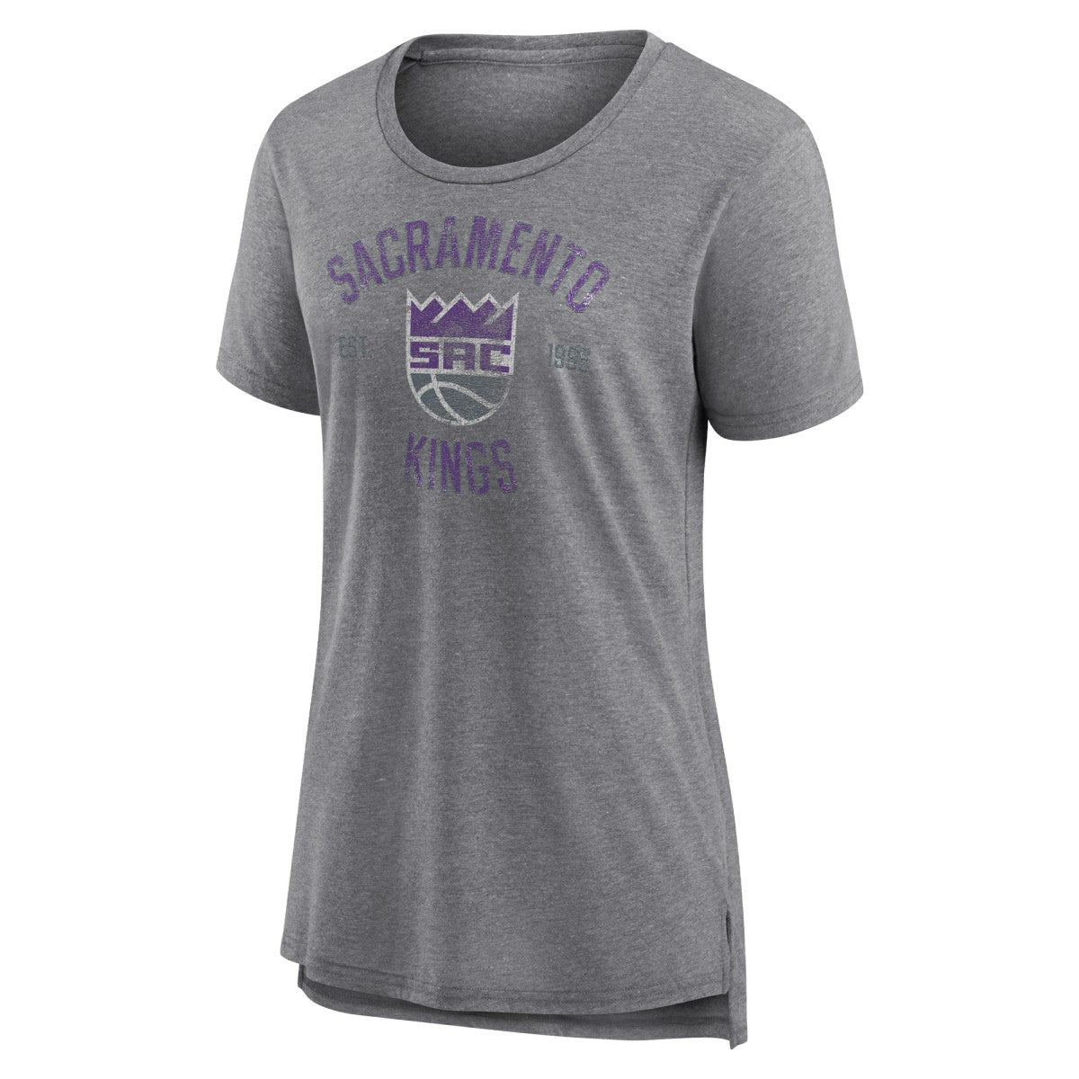 Sacramento Kings Women's Heritage Tri-Blend T-Shirt Discount
