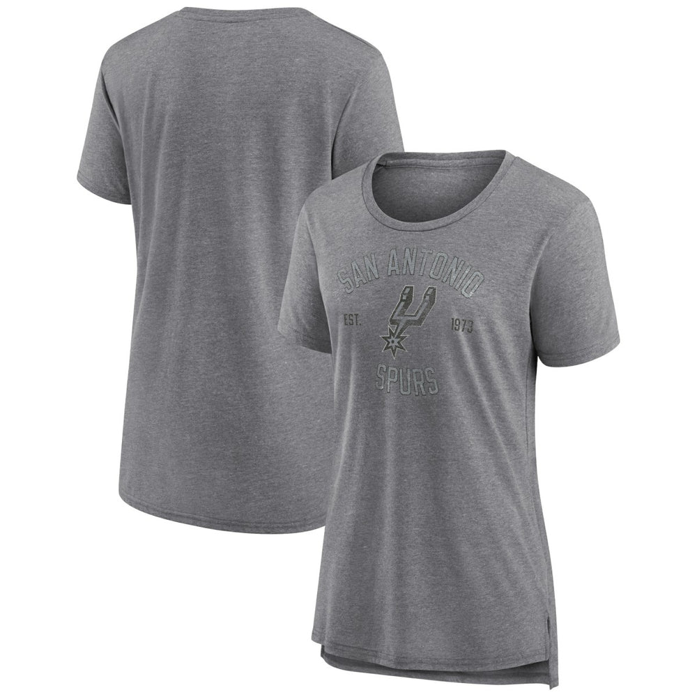 San Antonio Spurs Women's Heritage Tri-Blend T-Shirt Discount