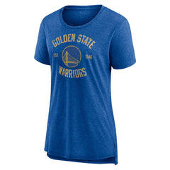 Golden State Warriors Women's Heritage Tri-Blend T-Shirt sale New