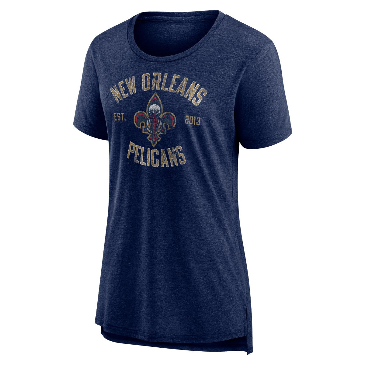 New Orleans Pelicans Women's Heritage Tri-Blend T-Shirt Online