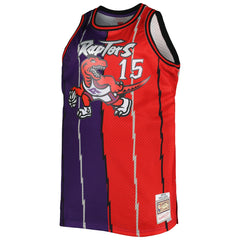 Vince Carter Toronto Raptors Big & Tall Hardwood Classics 1998/99 Split Swingman Jersey Online