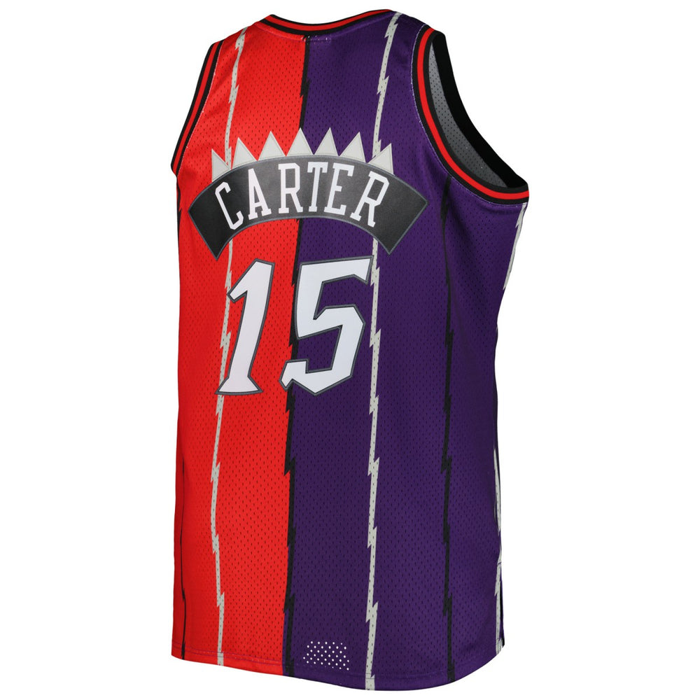 Vince Carter Toronto Raptors Big & Tall Hardwood Classics 1998/99 Split Swingman Jersey Online