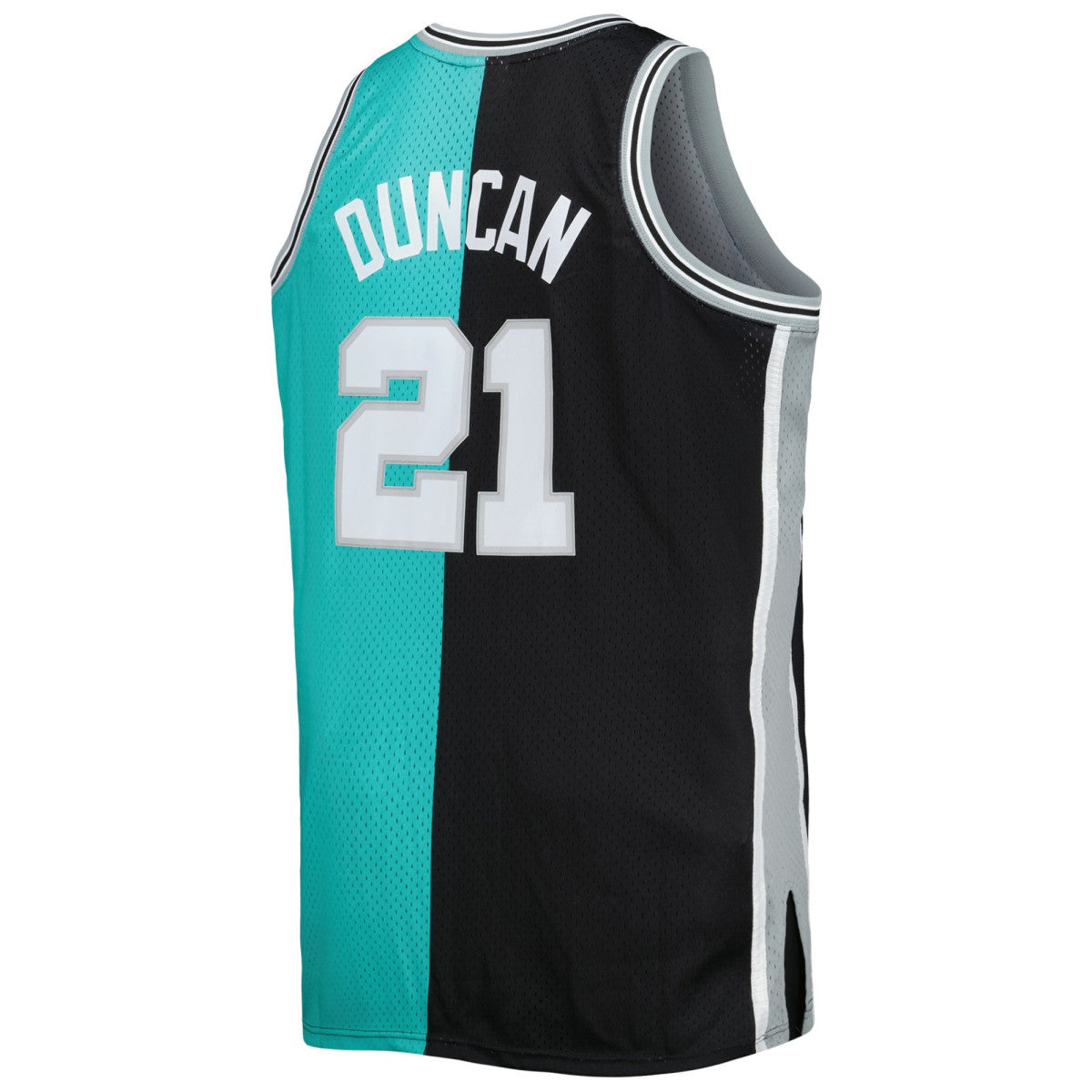 Tim Duncan San Antonio Spurs Big & Tall Hardwood Classics 1998/99 Split Swingman Jersey Discount