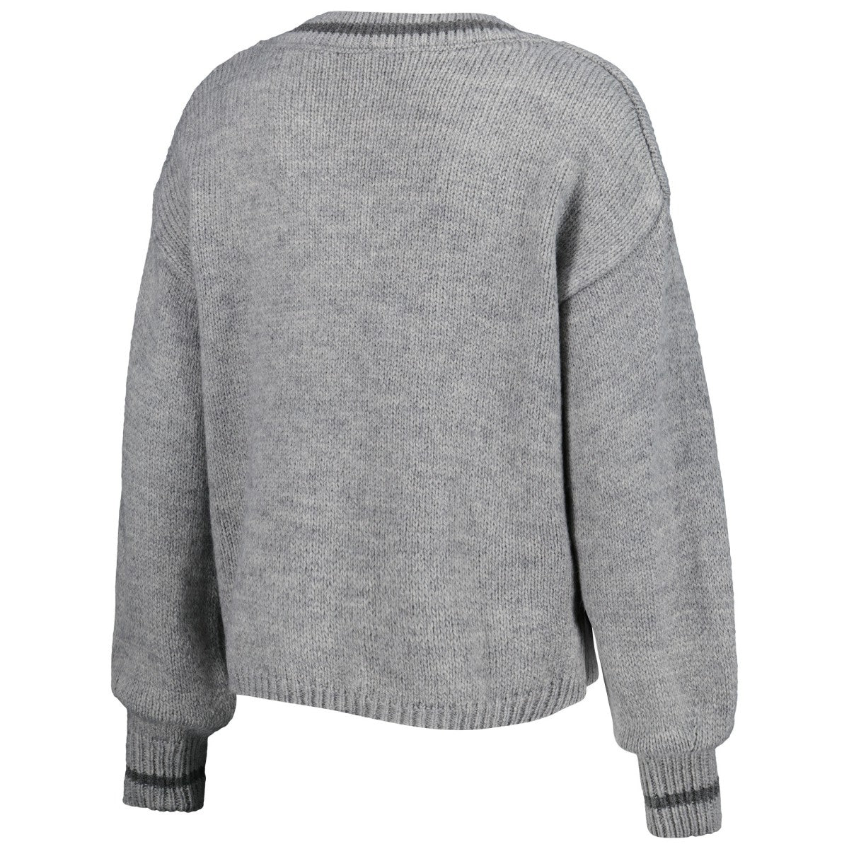 Phoenix Suns Lusso Women's Scarletts Lantern Sleeve Tri-Blend V-Neck Pullover Sweater New