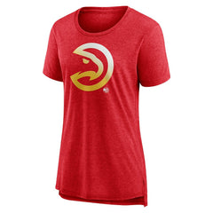 Atlanta Hawks Women's Gradient Logo Tri-Blend T-Shirt Online
