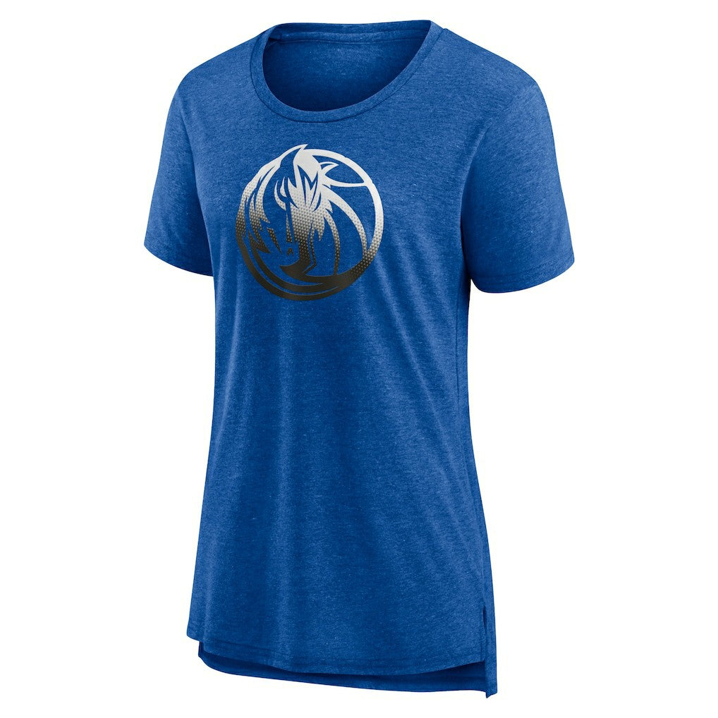 Dallas Mavericks Women's Gradient Logo Tri-Blend T-Shirt sale Outlet