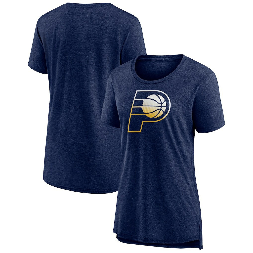 Indiana Pacers Women's Gradient Logo Tri-Blend T-Shirt Online