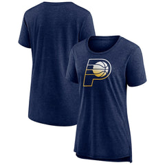 Indiana Pacers Women's Gradient Logo Tri-Blend T-Shirt Online