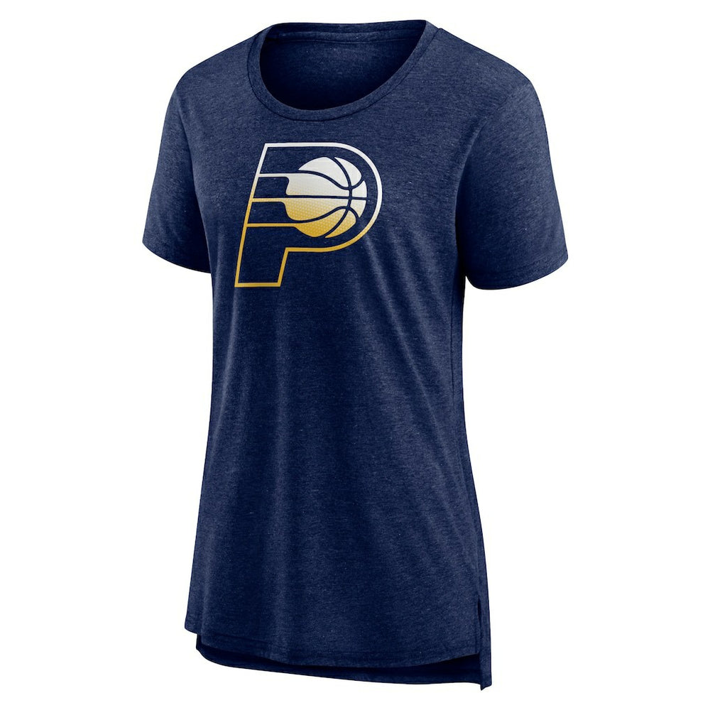 Indiana Pacers Women's Gradient Logo Tri-Blend T-Shirt Online