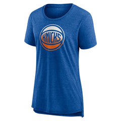 New York Knicks Women's Gradient Logo Tri-Blend T-Shirt Online