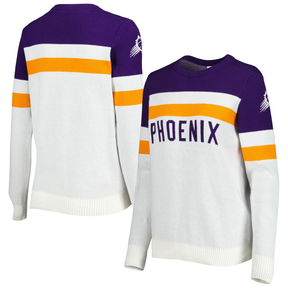 Phoenix Suns Lusso Women's Dominique Pullover Sweater Discount