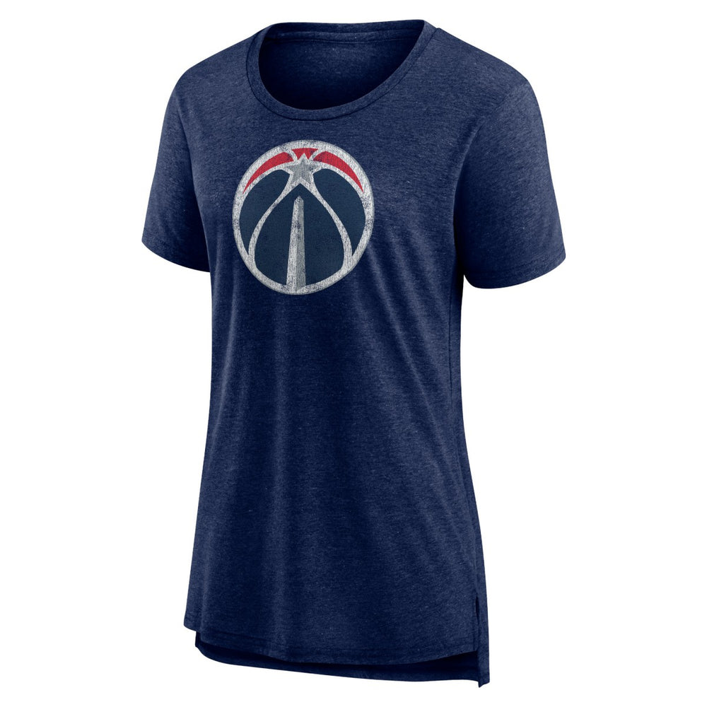 Washington Wizards Women's Distressed Logo Tri-Blend T-Shirt Discount
