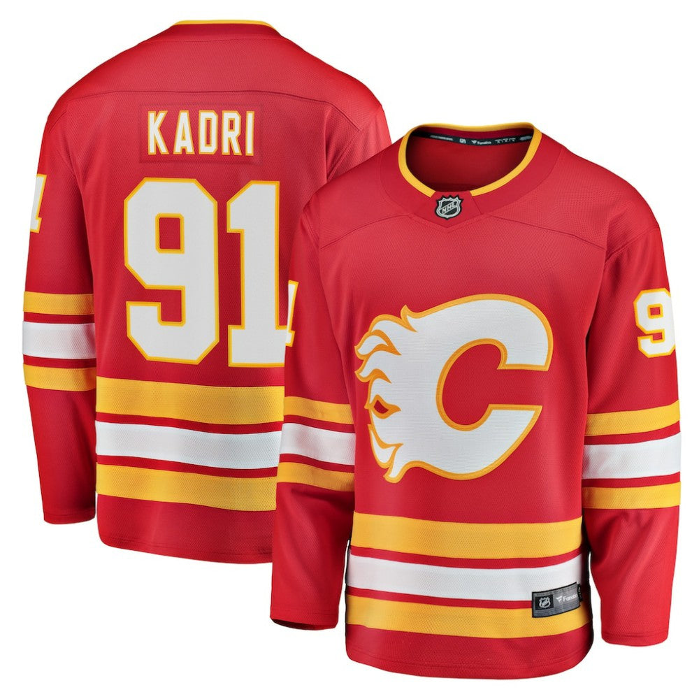 Nazem Kadri Calgary Flames Fanatics Home Breakaway Player Jersey On Sale