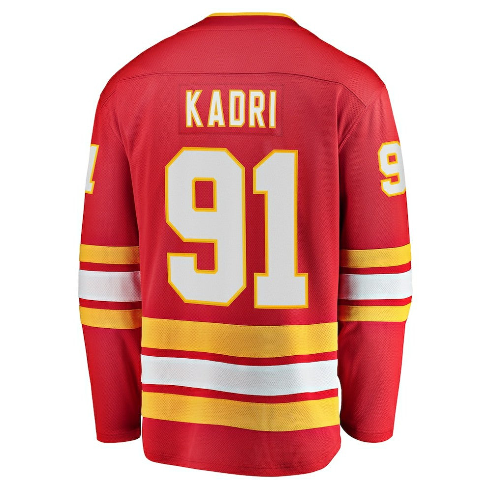 Nazem Kadri Calgary Flames Fanatics Home Breakaway Player Jersey On Sale
