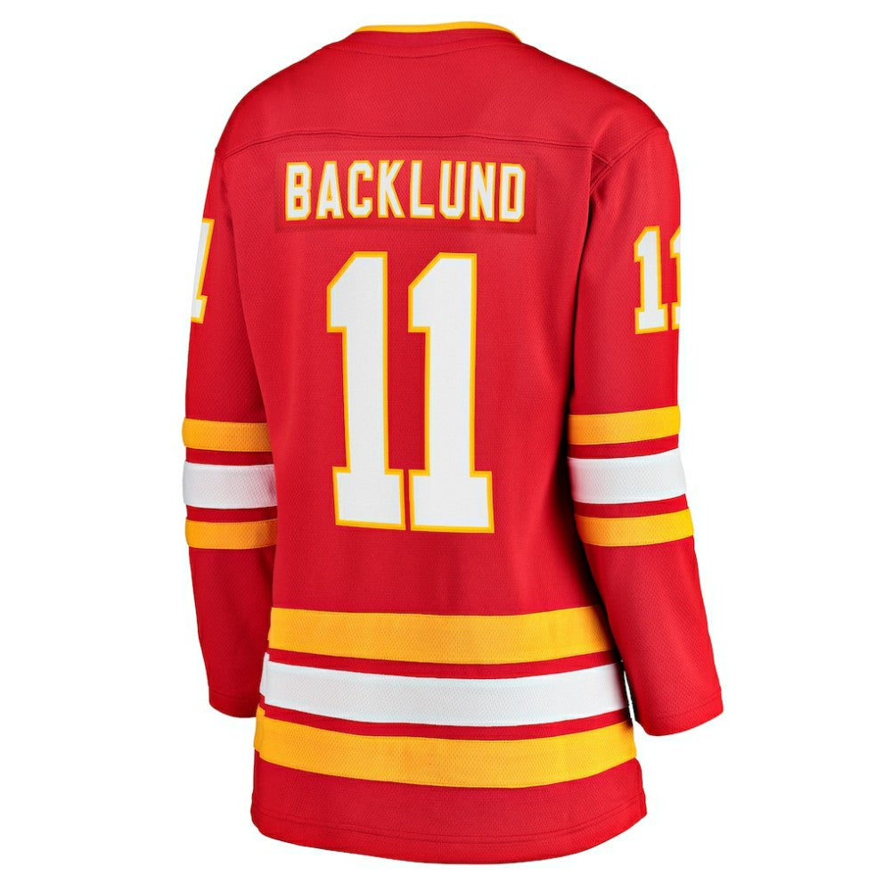 Mikael Backlund Calgary Flames Fanatics Women's Home Team Breakaway Player Jersey Sale