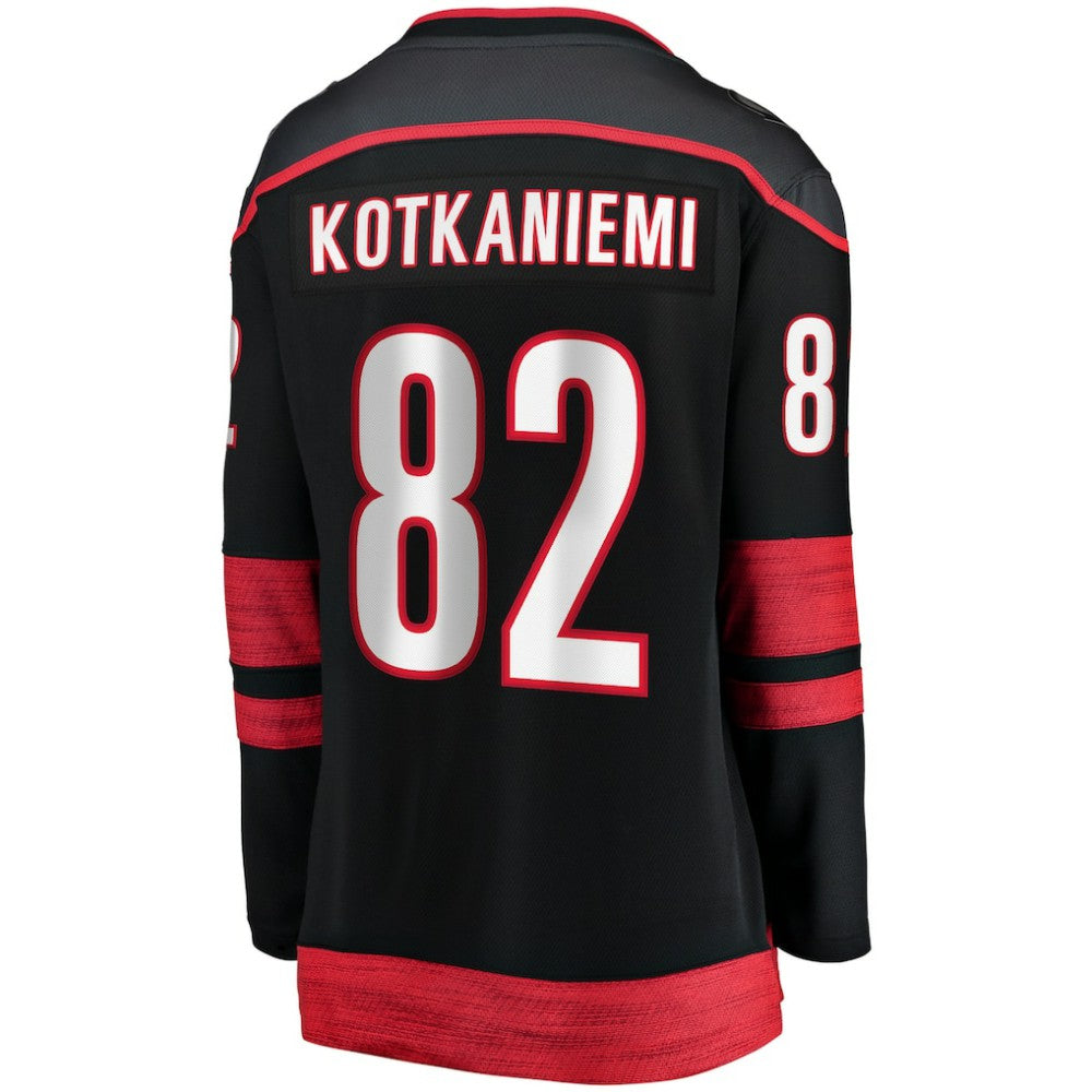 Jesperi Kotkaniemi Carolina Hurricanes Fanatics Women's Home Breakaway Player Jersey On Sale