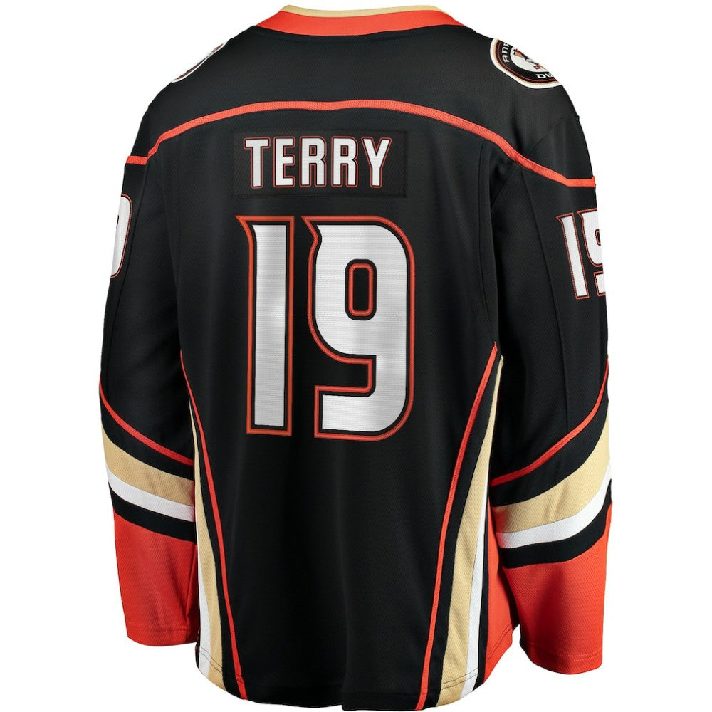 Troy Terry Anaheim Ducks Fanatics Home Team Breakaway Player Jersey For Sale