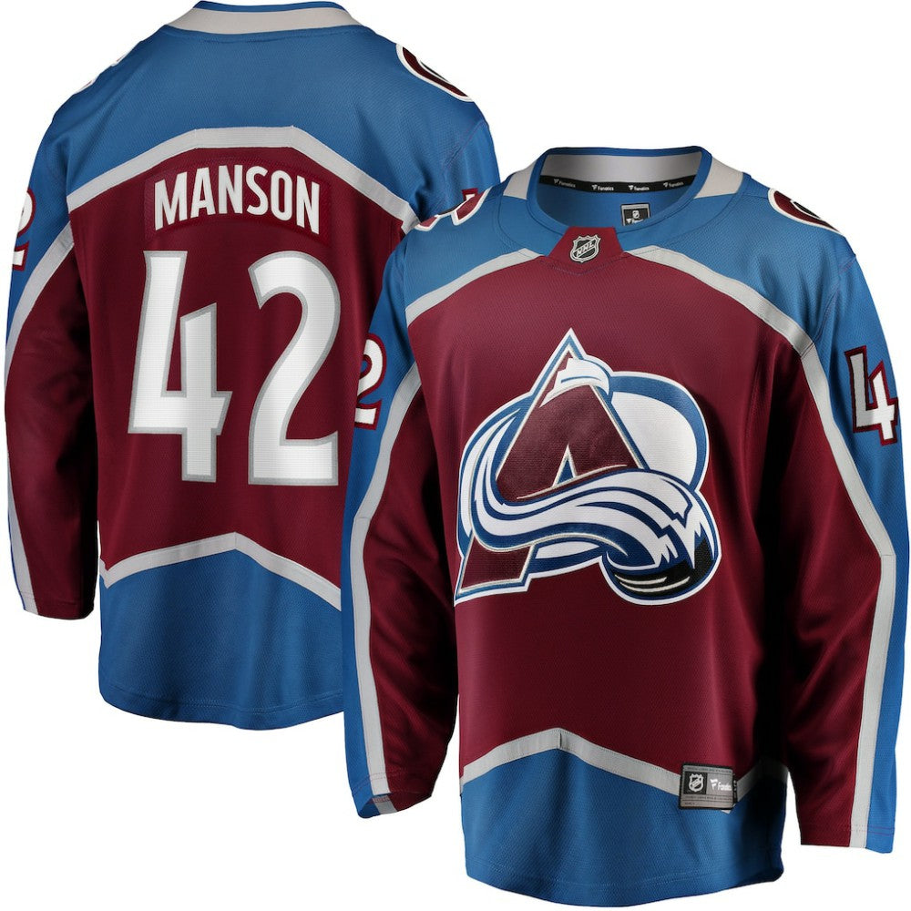 Josh Manson Colorado Avalanche Fanatics Home Breakaway Player Jersey Discount