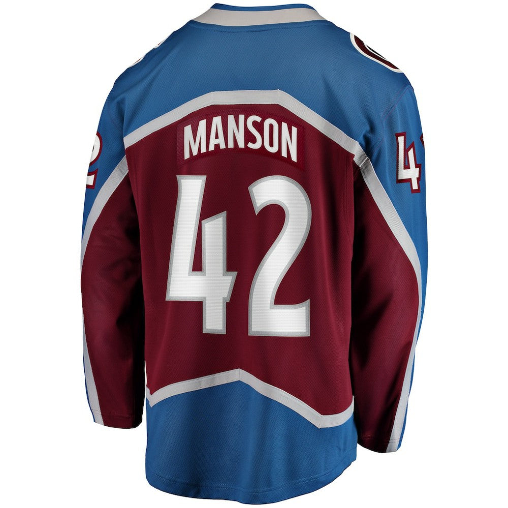 Josh Manson Colorado Avalanche Fanatics Home Breakaway Player Jersey Discount