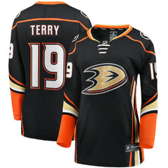 Troy Terry Anaheim Ducks Fanatics Women's Home Team Breakaway Player Jersey Outlet