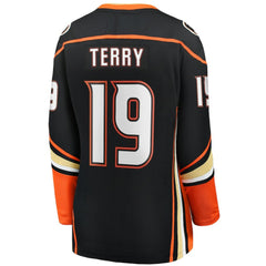 Troy Terry Anaheim Ducks Fanatics Women's Home Team Breakaway Player Jersey Outlet