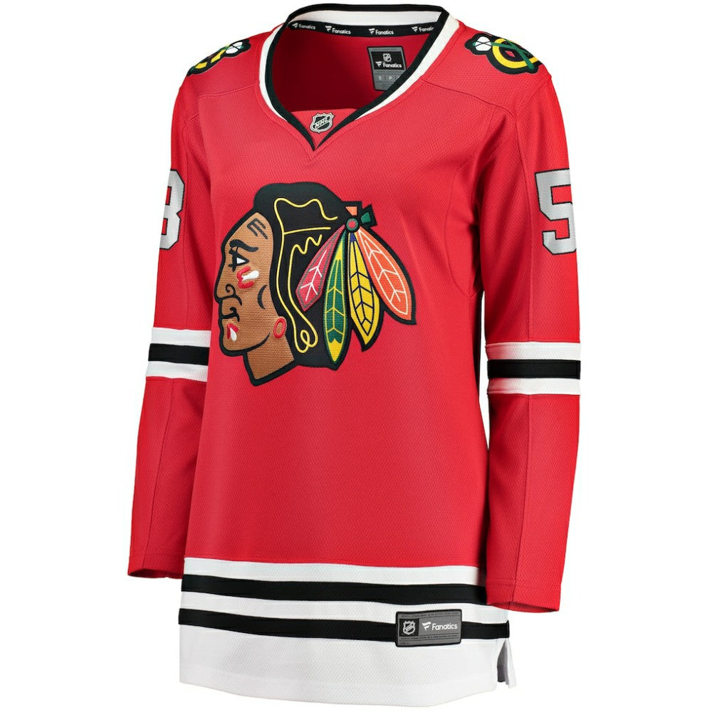 MacKenzie Entwistle Chicago Blackhawks Fanatics Women's Home Breakaway Player Jersey For Sale
