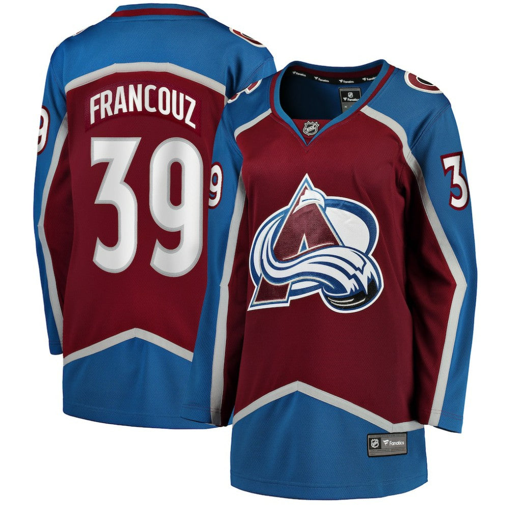 Pavel Francouz Colorado Avalanche Fanatics Women's Home Breakaway Player Jersey For Sale