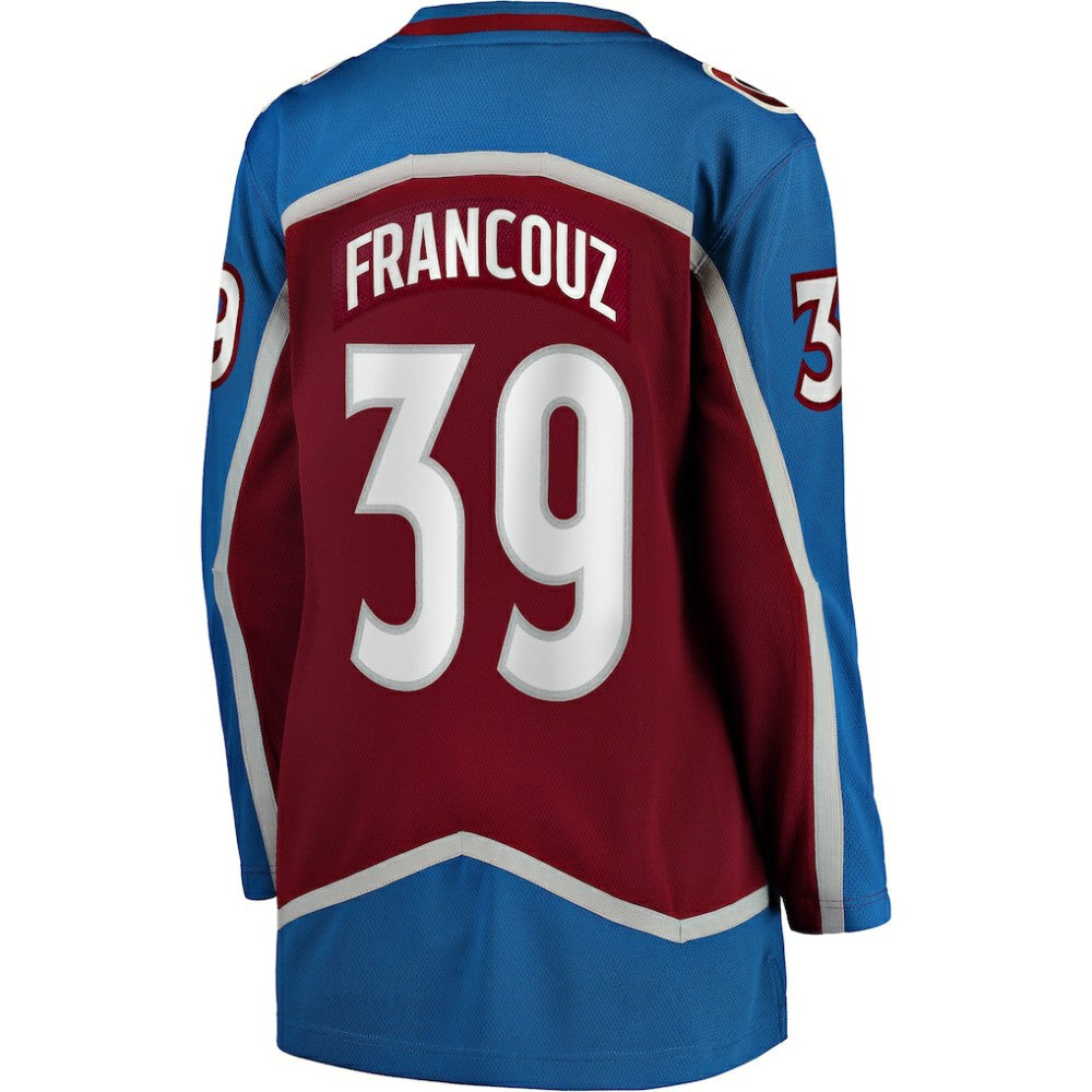 Pavel Francouz Colorado Avalanche Fanatics Women's Home Breakaway Player Jersey For Sale