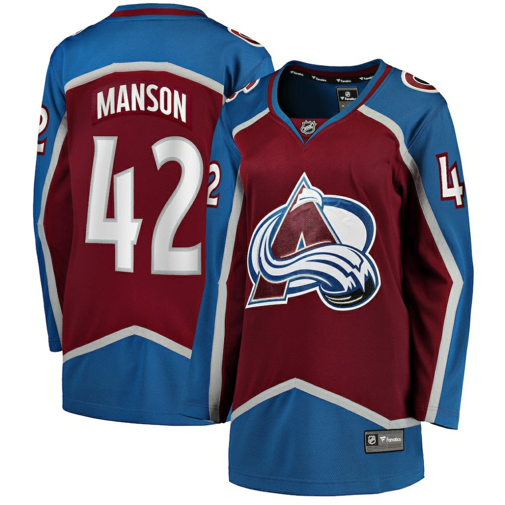 Josh Manson Colorado Avalanche Fanatics Women's Home Breakaway Player Jersey Online