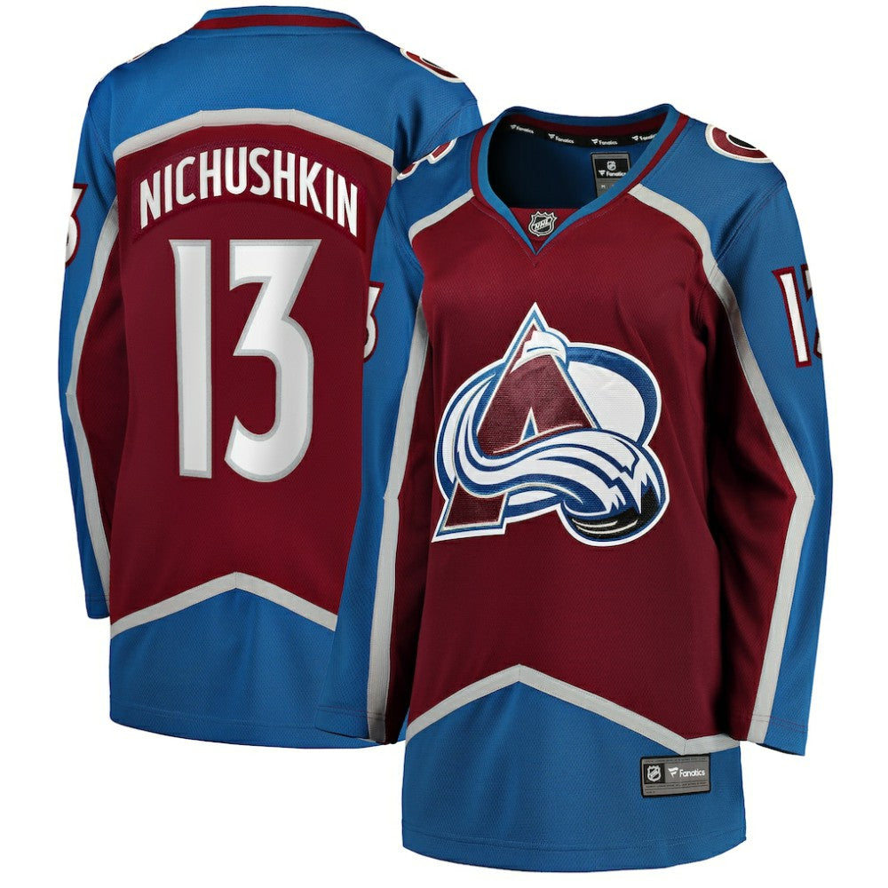 Valeri Nichushkin Colorado Avalanche Fanatics Women's Home Breakaway Player Jersey Online