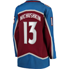 Valeri Nichushkin Colorado Avalanche Fanatics Women's Home Breakaway Player Jersey Online