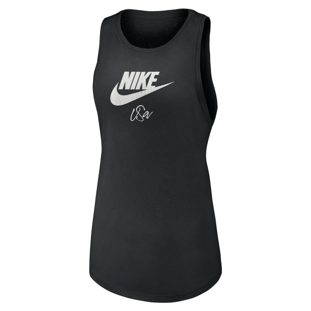 USWNT Women's Futura Tank Top Black - Nike